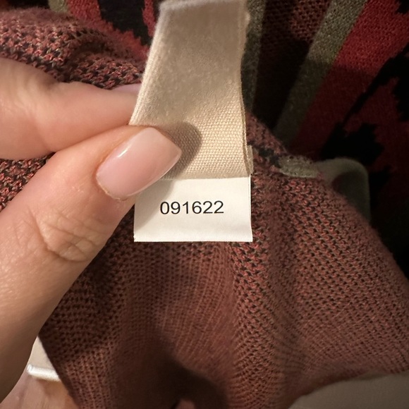 Soft Surroundings Floral Print Open Front Cardigan Sweater Womens XS Floral Boho - Picture 5 of 10